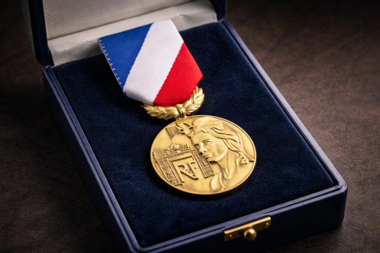 Cérémonie de remise de la Médaille de la Sécurité Intérieure (MSI) agrafe « feux de forêt 2022 ».