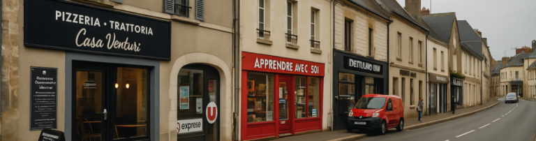 Nouveaux commerces et services : Baugé-en-Anjou séduit les entrepreneurs et dynamise son territoire