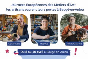 Journées Européennes des Métiers d’Art : les artisans ouvrent leurs portes à Baugé-en-Anjou