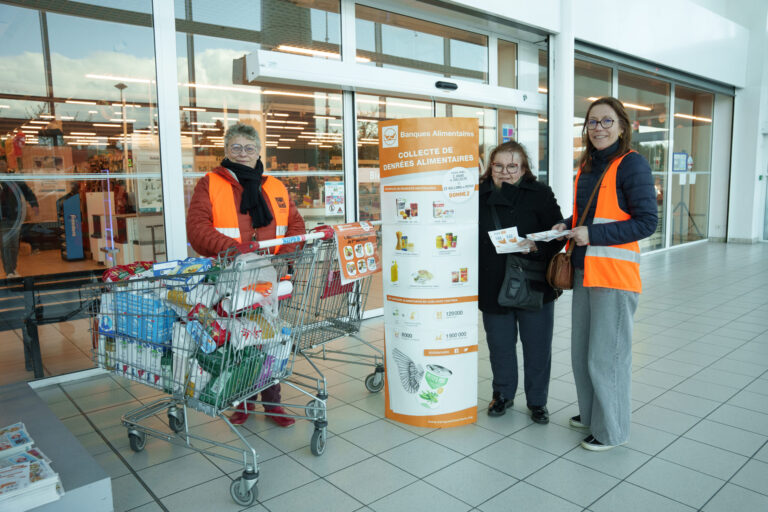 La Banque alimentaire mobilisée à Baugé : une collecte au Super U et un appel aux dons pour novembre 2026