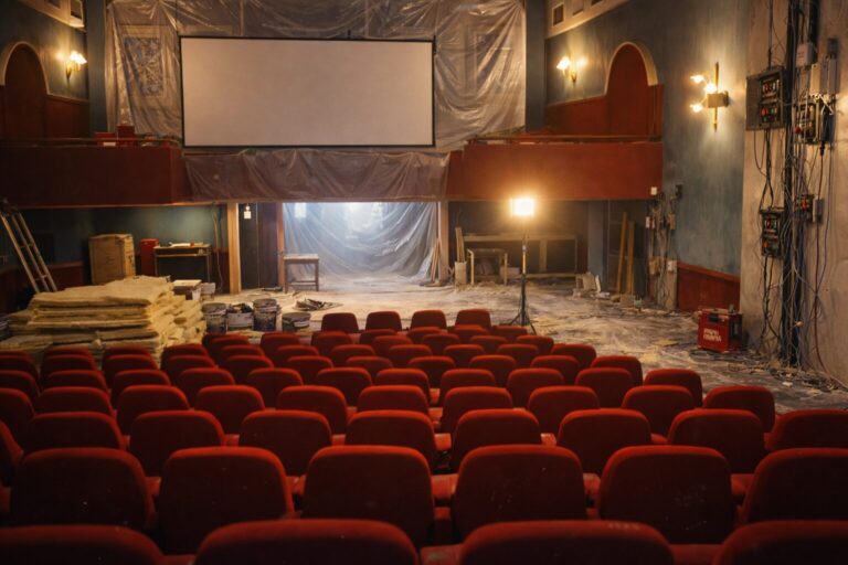Baugé-en-Anjou : le cinéma Stella Ciné en rénovation pour allier confort moderne et charme vintage