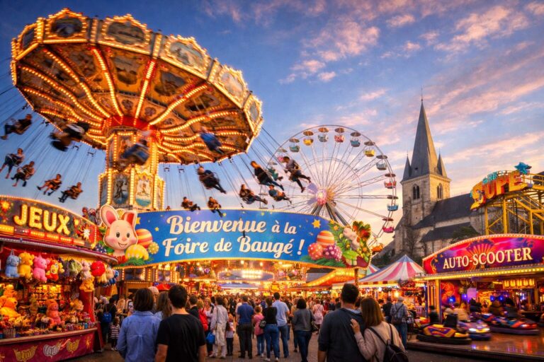 Foire de Pâques de Baugé : un week-end de festivités les 4, 5 et 6 avril 2026