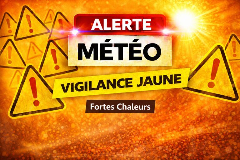 Vigilance jaune fortes chaleurs en Maine-et-Loire