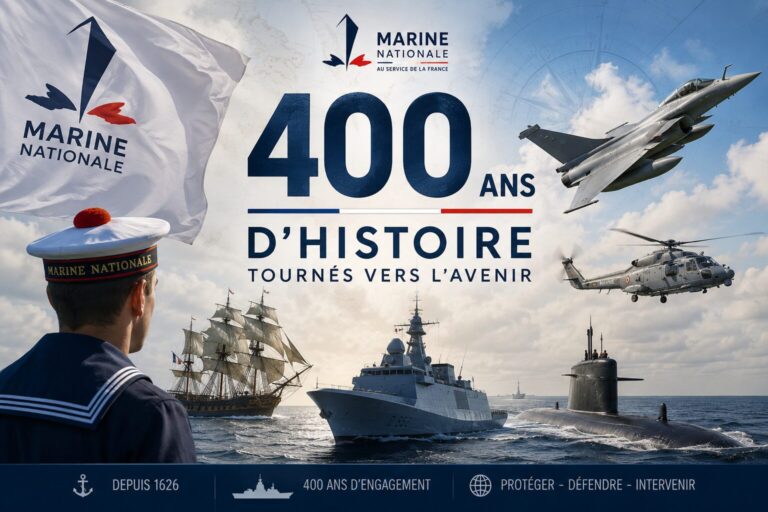 La Flèche accueille une journée d’animations pour les 400 ans de la Marine nationale