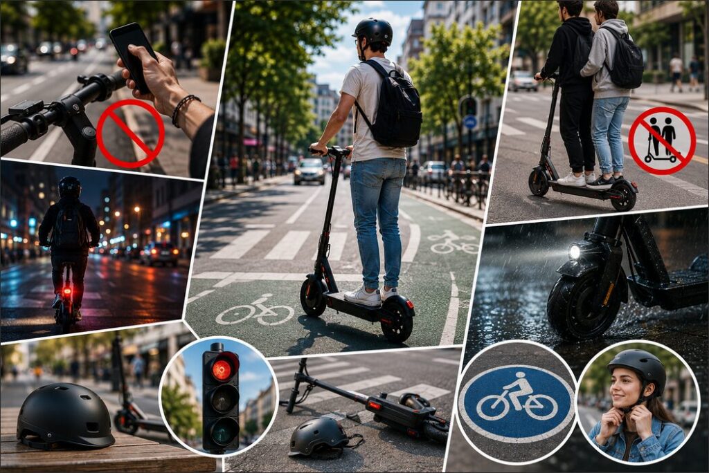 Trottinettes électriques : règles oubliées, comportements dangereux et vigilance renforcée pendant l’été