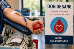 Une nouvelle collecte de sang organisée jeudi 21 mai à Baugé-en-Anjou