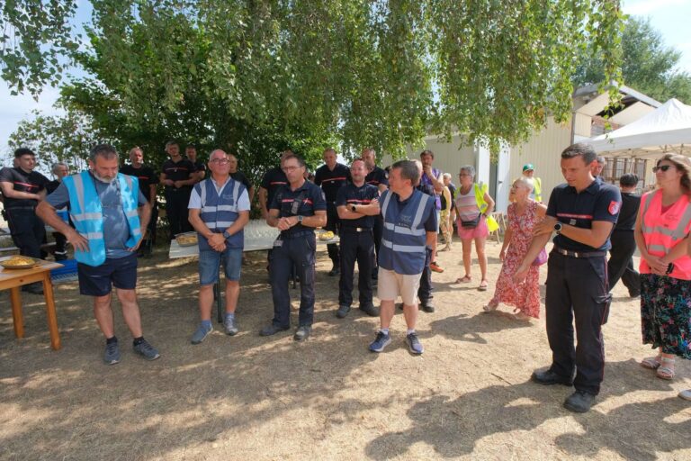 Incendie du Guédéniau : un immense élan de solidarité autour des secours